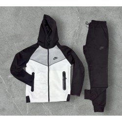 ΣΕΤ NIKE TECH FLEECE ΣΕ  ΜΑΥΡΟ-ΓΚΡΙ-ΛΕΥΚΟ ΧΡΩΜΑ SET-4516
